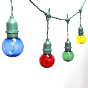 Christmas Decoration Lighting Multi Color G50 LED String Lights
