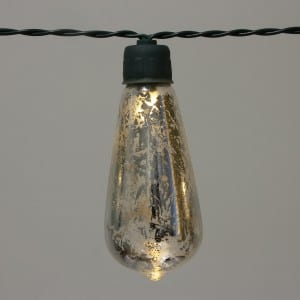 Battery Operated ST40 Glass Bulb Christmas String Light