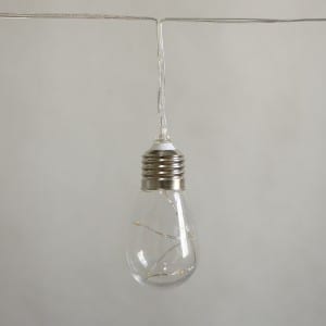 Plastic Roasted Style RGB Bulb String Light