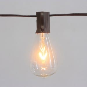 10 Count ST38 Bulbs Outdoor Vintage String Light