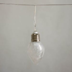 Plastic Bulb Battery Operated Icicles String Light