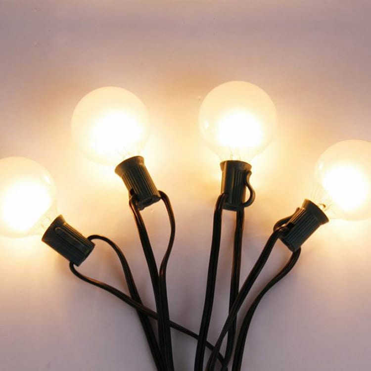 G50 Bulb String Lights with Frosted Glass Cover Featured Image
