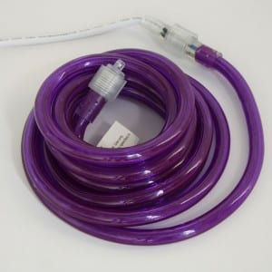 LED Rope Lights Purple Outdoor Patio Decor KF21001PU