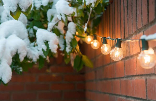 Can You Leave Outdoor String Lights Out in Winter?