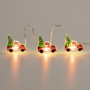 Christmas Tree Farmhouse Truck String Lights Battery Operated Wholesale | ZHONGXIN