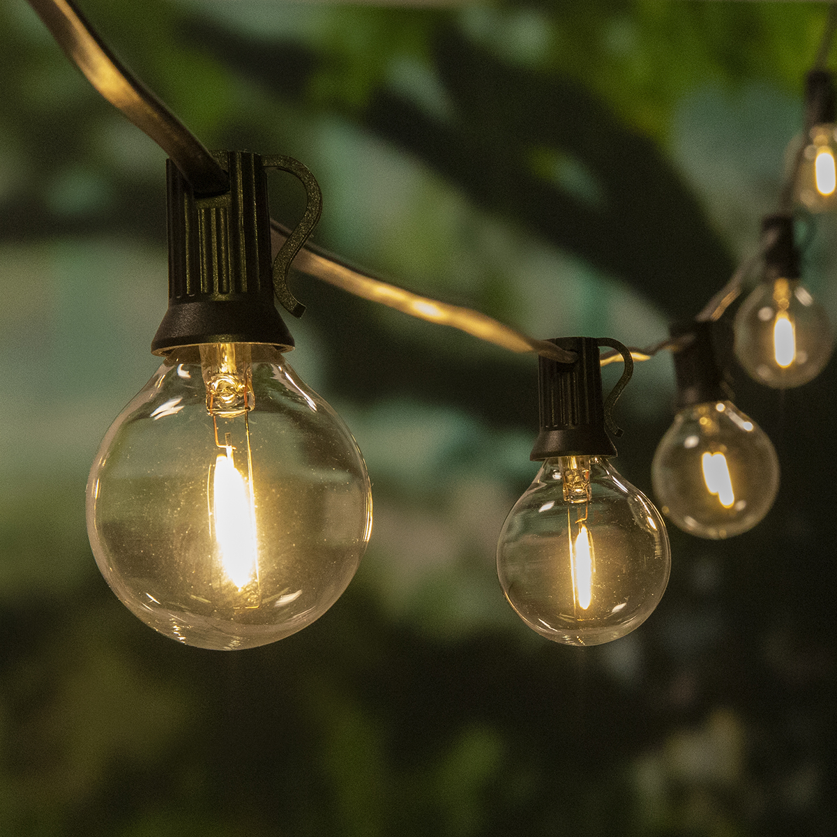 Lighting Manufacturer G40 LED Outdoor String Lights with Waterproof Bulbs | ZHONGXIN Featured Image