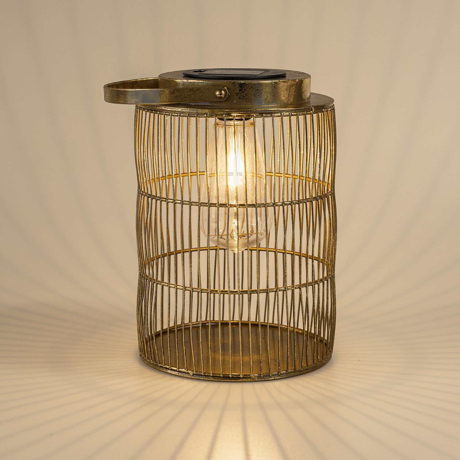Metal Wire Cylinder Solar Lantern Manufacturer and Wholesale | ZHONGXIN Featured Image