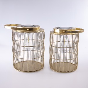 Metal Wire Cylinder Solar Lantern Manufacturer and Wholesale | ZHONGXIN