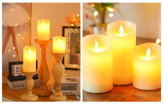 Jak fungují bezplamenné svíčky?