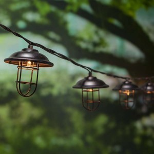 Vintage Metal Wire Cage Patio String Lights Wholesale and Supply | ZHONGXIN