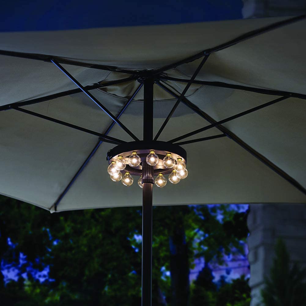 How Do Patio Umbrella Lights Work?