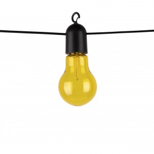 Wholesale PS50 Bulb Solar Powered LED String Lights | ZHONGXIN