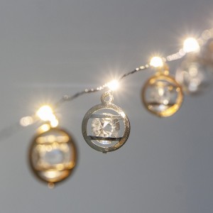 25 LED Copper Wire Battery Operated Fairy String Lights