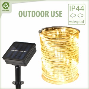 80 LED Solar Outdoor Rope Lights Waterproof