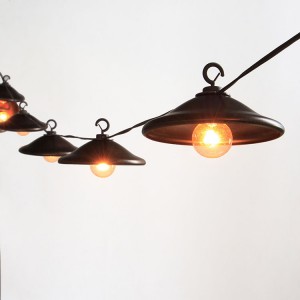 Wholesale Decorative Café String Lights With G40 Globe Bulbs | ZHONGXIN