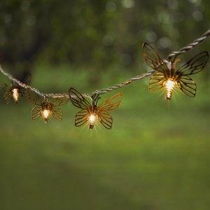 Wholesale Solar Powered Butterfly String Lights | ZHONGXIN