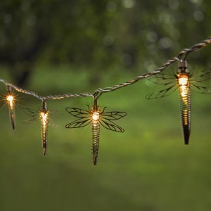 Solar Powered Dragonfly String Lights Manufacturer And Wholesale Supply | ZHONGXIN