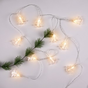 China Supplier Photo Clip LED String Lights with Christmas Tree Shape Clips | ZHONGXIN