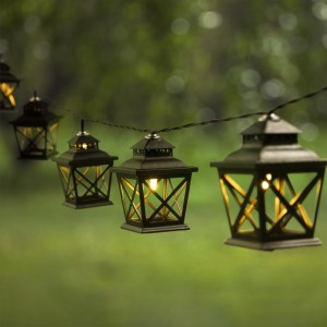Lantern String Lights Wholesale Solar Powered Outdoor String Lights | ZHONGXIN