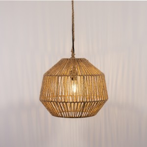 Affordable and High-Quality Wholesale Hemp Rope Woven Lamp Pendant Light | ZHONGXIN