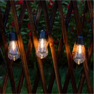 25FT Solar Powered String Lights Outdoor China Decorative Lighting Manufacturer | ZHONGXIN