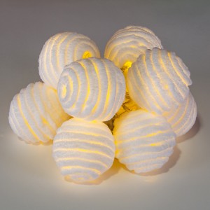 Wholesale Cotton Balls Battery LED Fairy Lights | ZHONGXIN