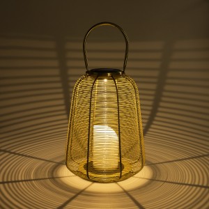 Manufacturer Supply Solar Candle Lantern Lights for Garden Decoration | ZHONGXIN
