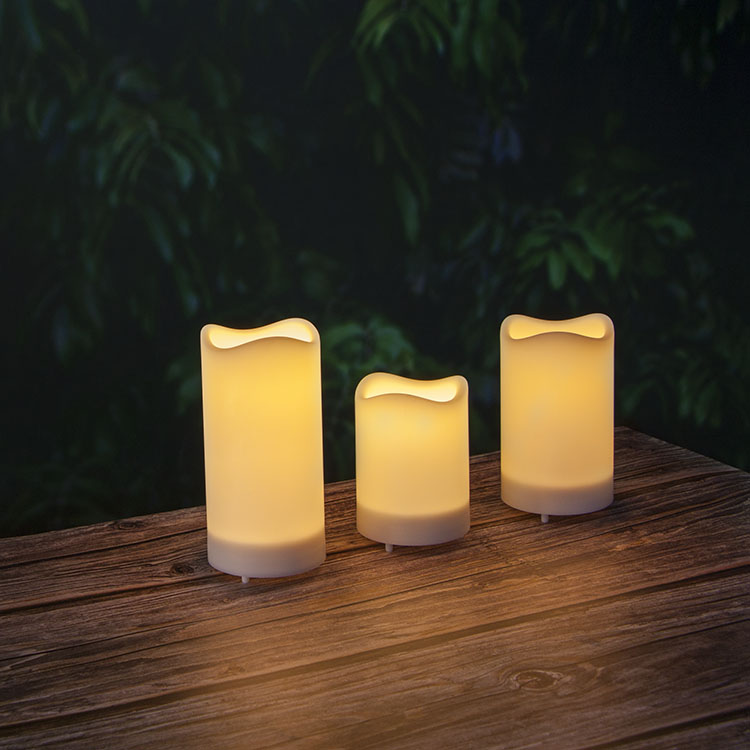 Hot Sale for Cemetery Solar Candles - Solar Candles for Outdoor Lanterns | ZHONGXIN – Zhongxin