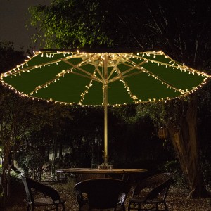 Best Price for Lights For Patio Table Umbrella - Solar Powered Patio Umbrella LED Lights Wholesale | ZHONGXIN – Zhongxin