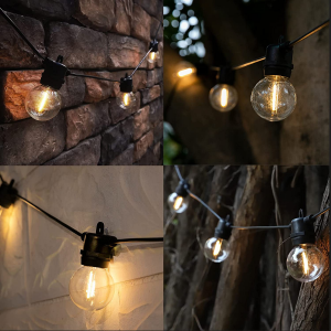 Solar Powered String Lights Outdoor Commercial Lighting China Manufacturer | ZHONGXIN