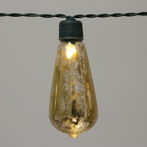 Battery Operated ST40 Glass Bulb Christmas String Light