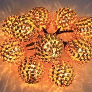 Plastic String Lights&Plastic Ball Lights KF02269BO