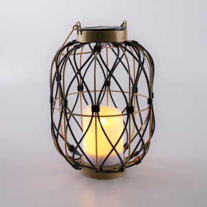Wholesale Decorative Solar Powered Lantern Outdoor Wire Lantern | ZHONGXIN
