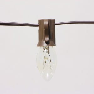 10 Count Decorative Ediosn Bulb String Light Outdoor for Patio