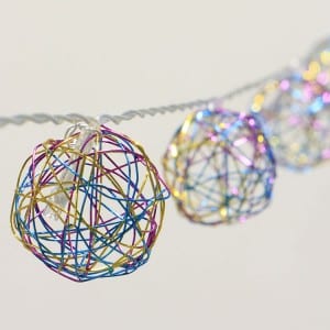 Wire String Lights&Beads String Lights KF02330BO