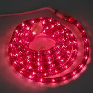 LED Rope Lights Red for Garden Lighting Decor KF21001PI