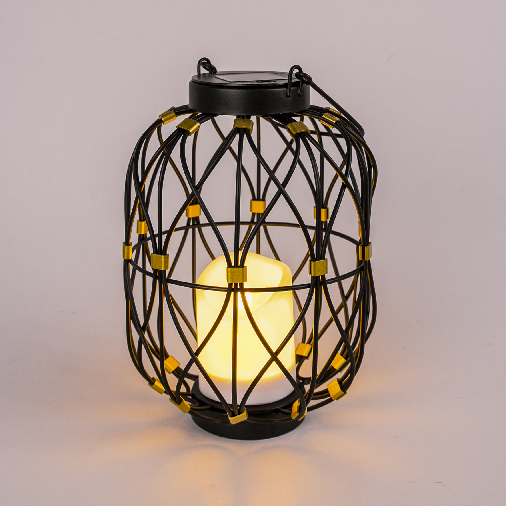 Wholesale Decorative Solar Powered Lantern Outdoor Wire Lantern | ZHONGXIN Featured Image