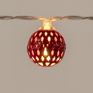 Moroccan Globe LED Fairy String Lights Wholesale Manufacturer | ZHONGXIN