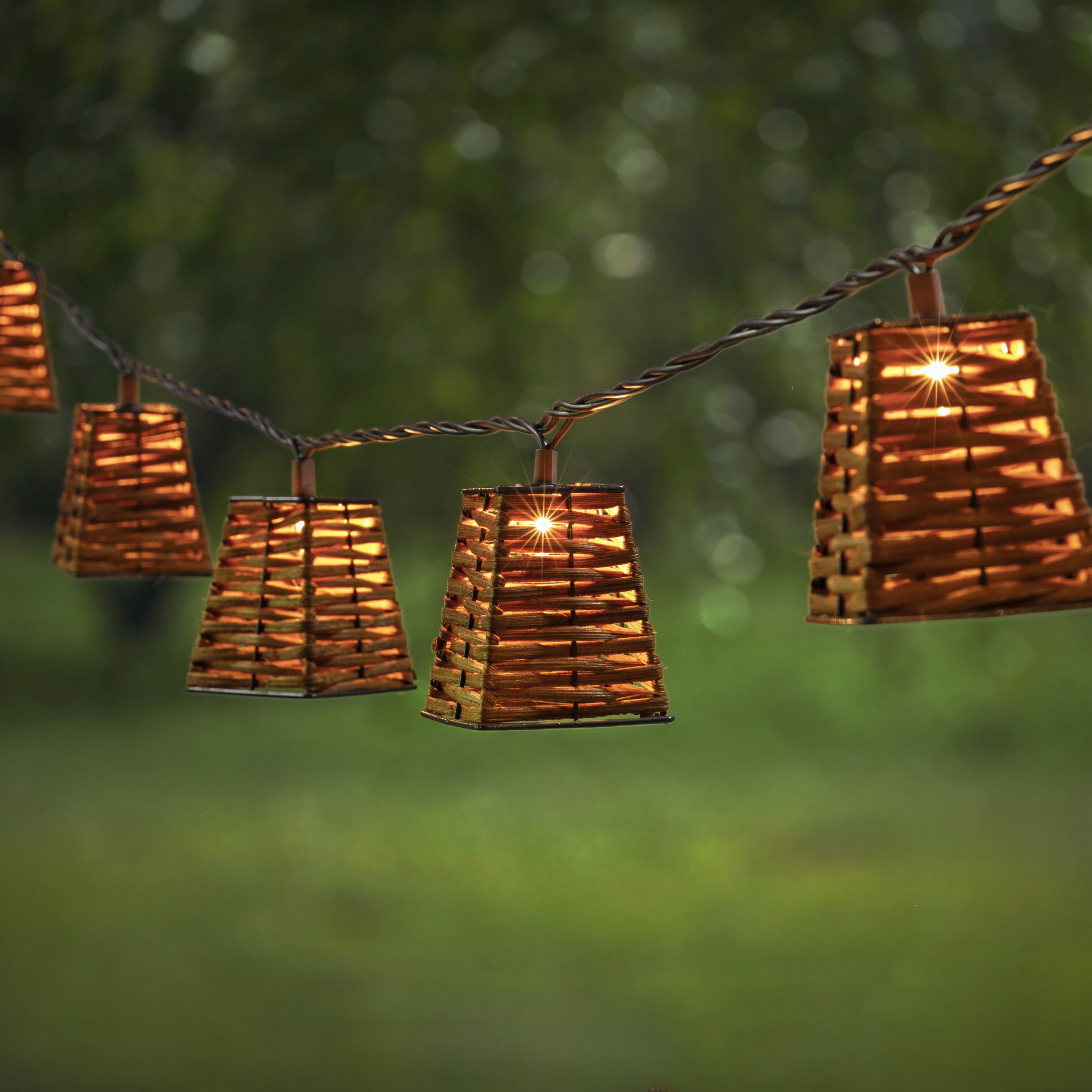 Wholesale Rattan String Lights Outdoor Waterproof Decoration Light Supply | ZHONGXIN Featured Image