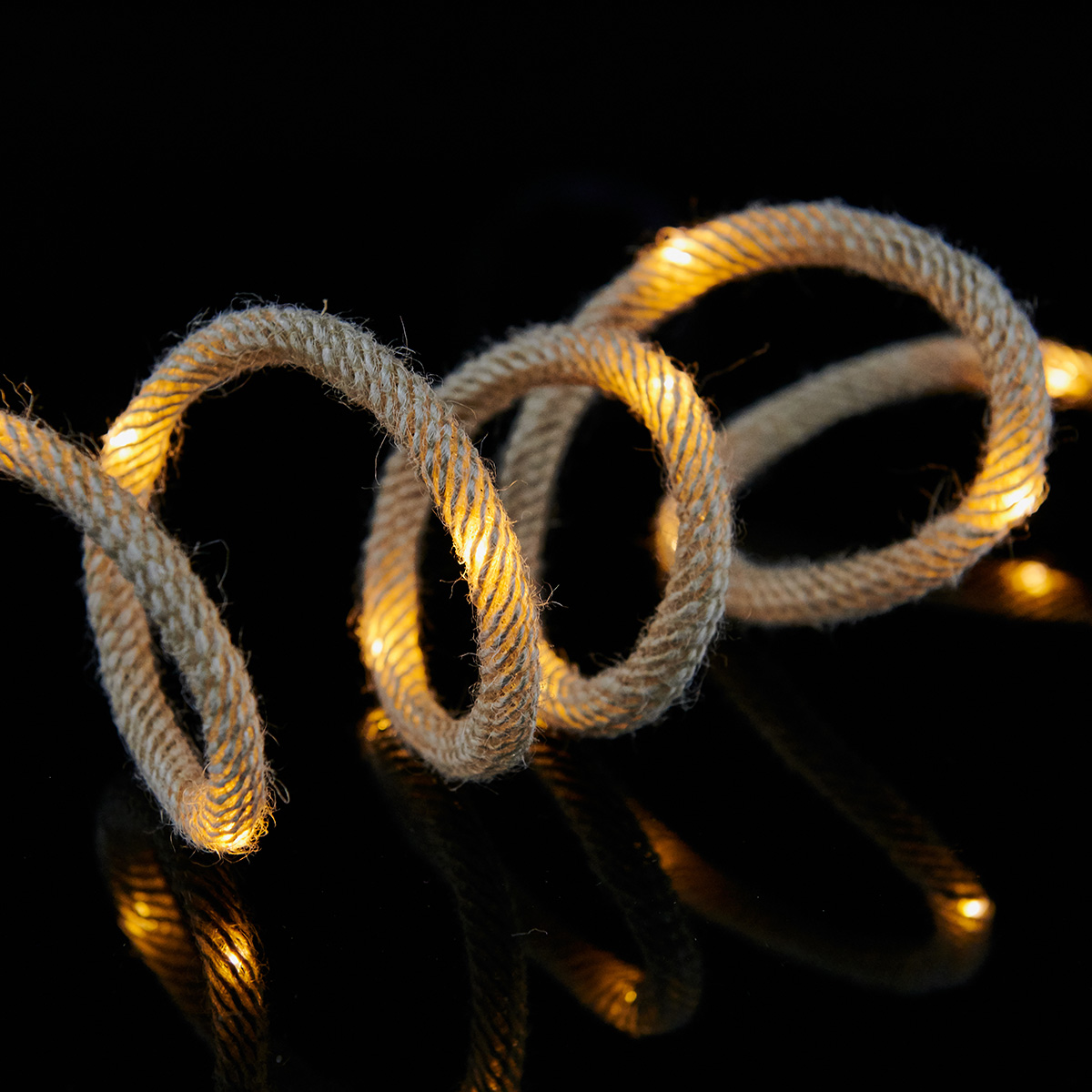 Wholesale Outdoor LED Rope Lights Natural Hemp Rope LED Lights | ZHONGXIN Featured Image
