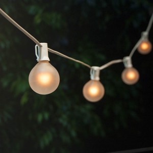 Outdoor Frosted Globe String Lights Wholesale and Supply | ZHONGXIN