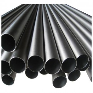 Tubería de acero al carbono laminada en caliente de tubería de acero sin costura con carbono ASTM A106 A53