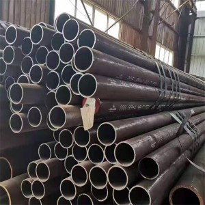 Custom 45# hot rolled seamless large diameter steel pipe fluid transfer pipeline engineering thick wall seamless steel tube