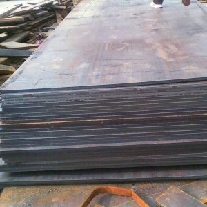 Pasokan pabrik ASTM A36/ASTM A283 Grade C Mild Hot Rolled Carbon Steel Plate kanggo Bahan Bangunan