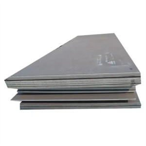S235jr Q235B Ss400 A36 Panas/Dingin Rolled Metal Wesi Mild Ms Acar Oiled Carbon Flat Carbon Steel Plate kanggo Bahan Bangunan