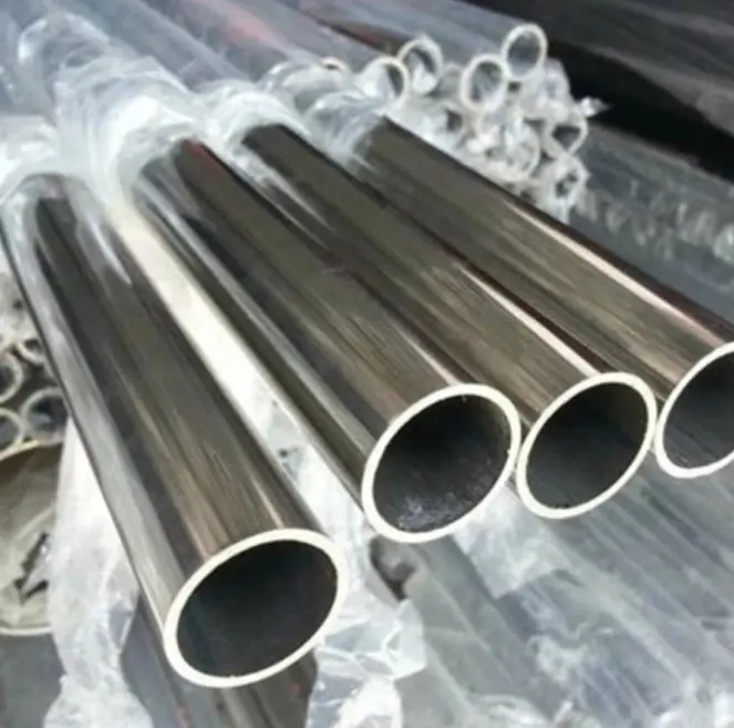 Top Quality 304 Stainless Steel Tube Vidiny tsara indrindra Surface Bright Polished Inox 316L Stainless Steel Pipe/Tube