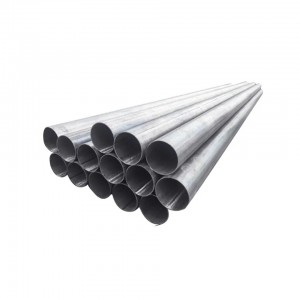 Tubo de acero soldado de gran diámetro Q345B tubo soldado con costura recta tubo de estante fabricantes de tubos redondos ventas directas al contado