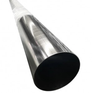 Tubu d'acciaio inossidabile 304/304L di alta qualità Superficie di u prezzu di u megliu Inox lucidatu Pipe / tubu d'acciaio inossidabile 316L