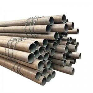Китайские поставщики круглых сварных стальных труб из мягкого железа из мягкого железа Q235 Q345 ASTM из углерода ERW