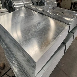 Producenter leverer DX51D galvaniseret plade galvaniseret stål varmgalvaniseret coil galvaniseret stålplade plade galvaniseret jern